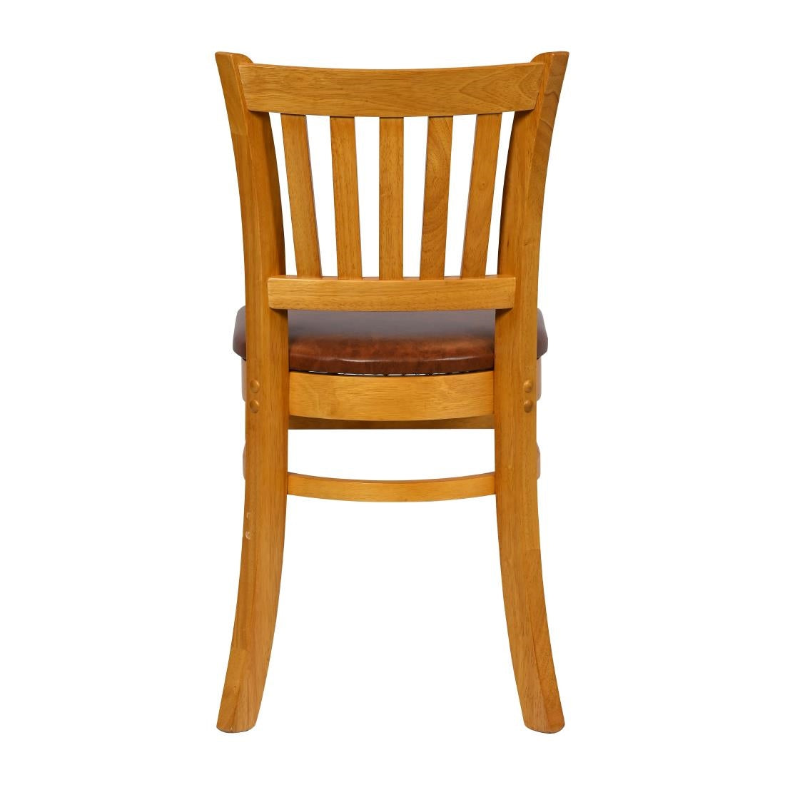 Turin Dining Tables with 4 Manhattan Chairs in Soft Oak with Bison Tan