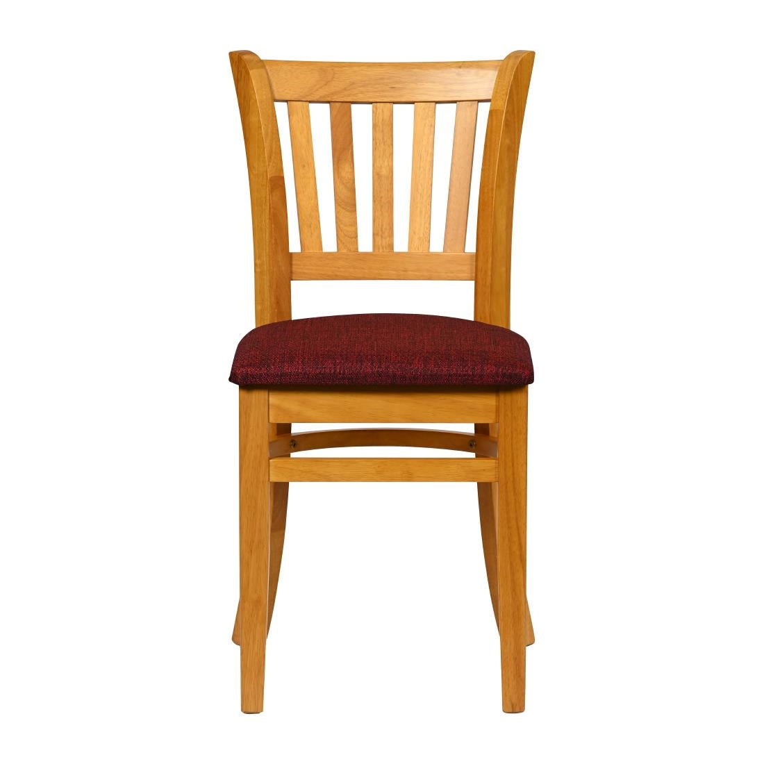 Turin Dining Table with 4 Manhattan Dining Chairs Soft Oak with Shetland Scarlett