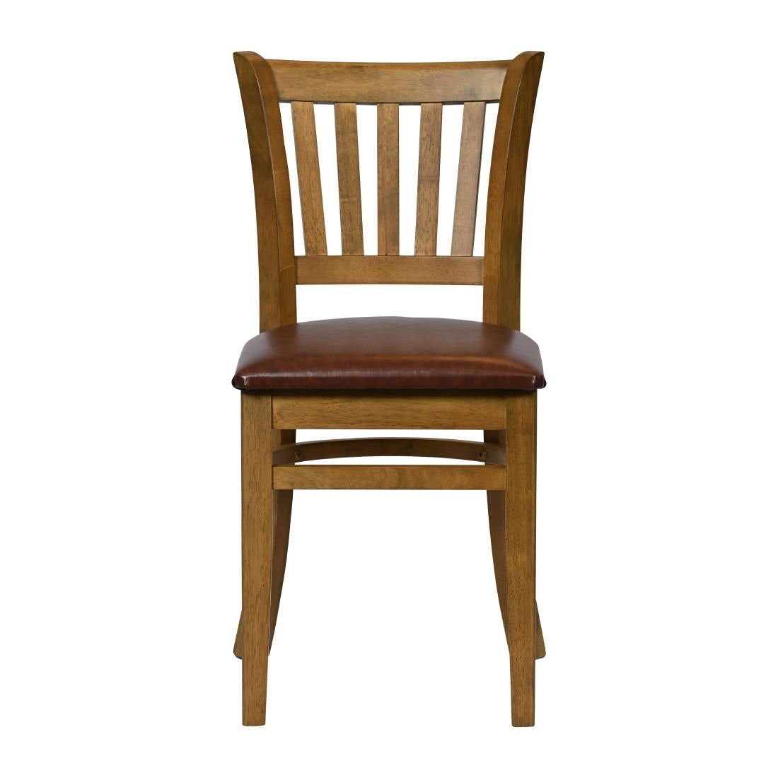 Turin Dining Table with 4 Manhattan Chairs in Weathered Oak with Bison Espresso