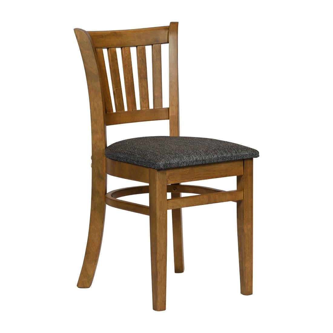 Turin Dining Table with 4 Manhattan Chairs in Weathered Oak with Shetland Smoke