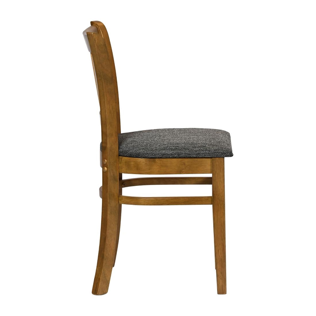 Turin Dining Table with 4 Manhattan Chairs in Weathered Oak with Shetland Smoke