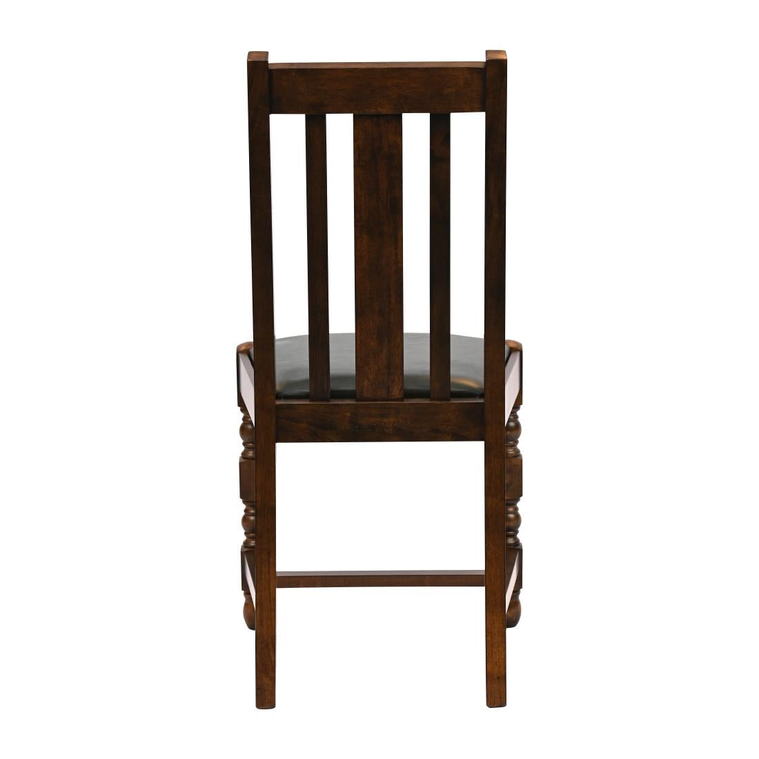 Thame Dining Chairs in Vintage Wood with Bison Cedar Seat (6 Pack)