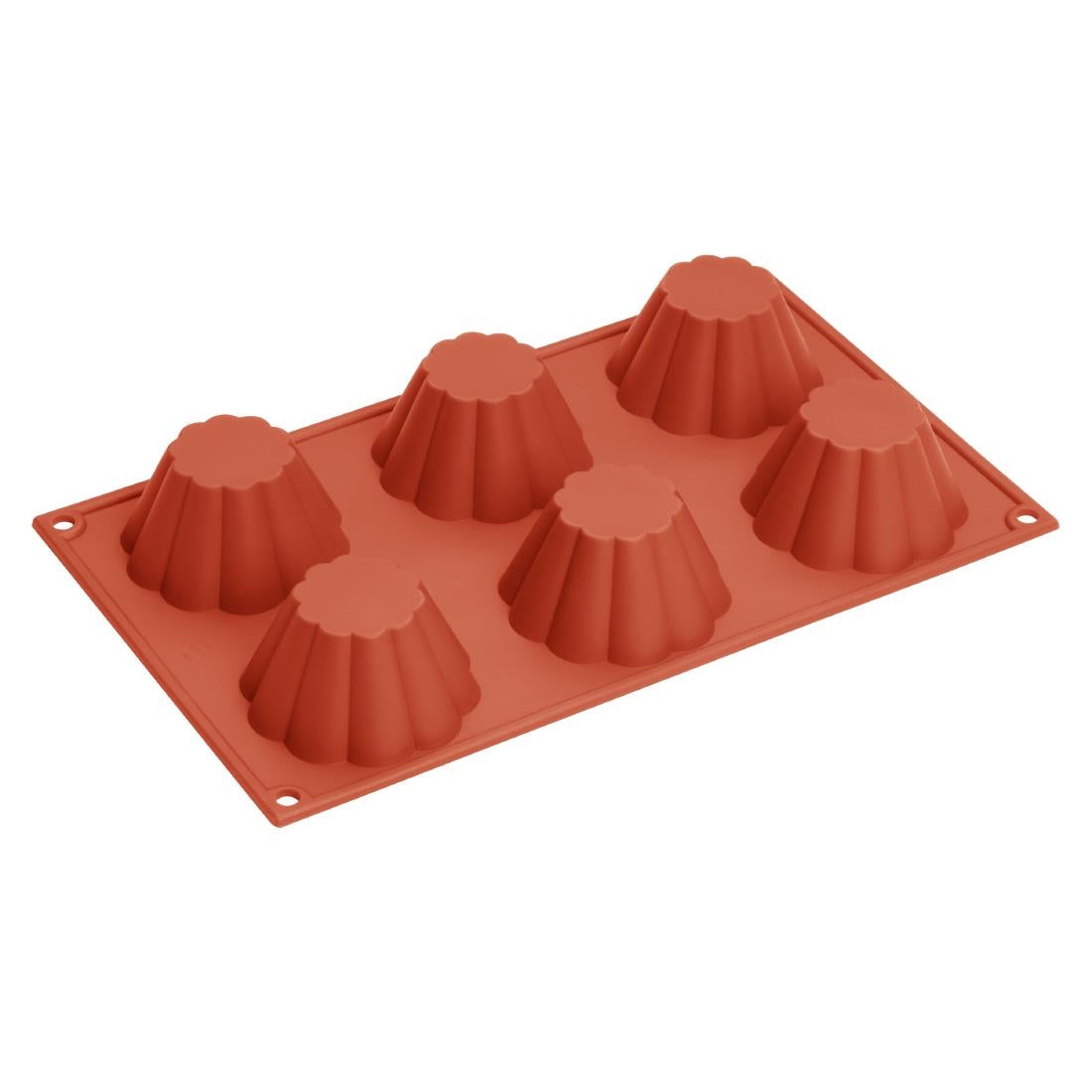 Vogue Silicone Brioche Mould 6 Cup