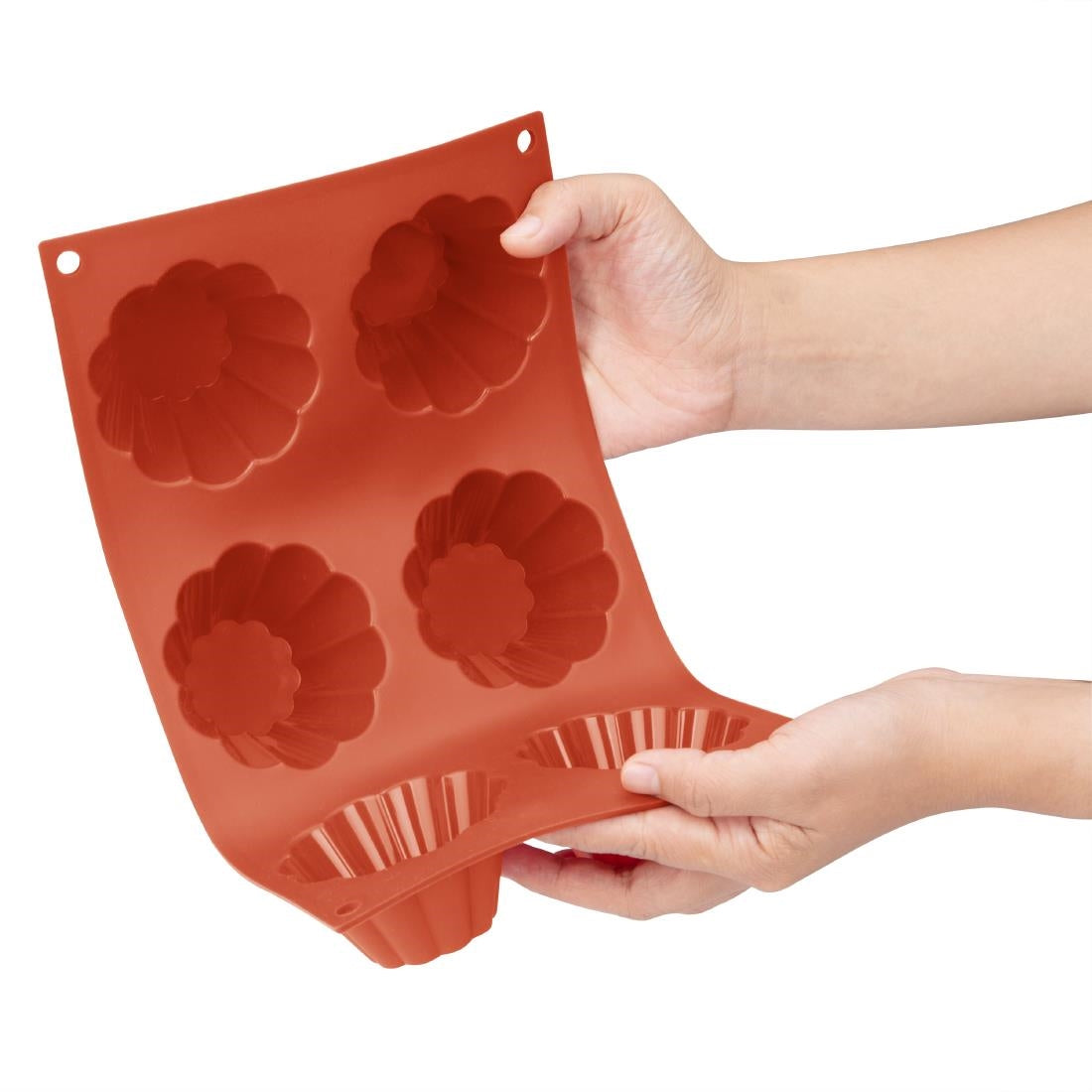 Vogue Silicone Brioche Mould 6 Cup
