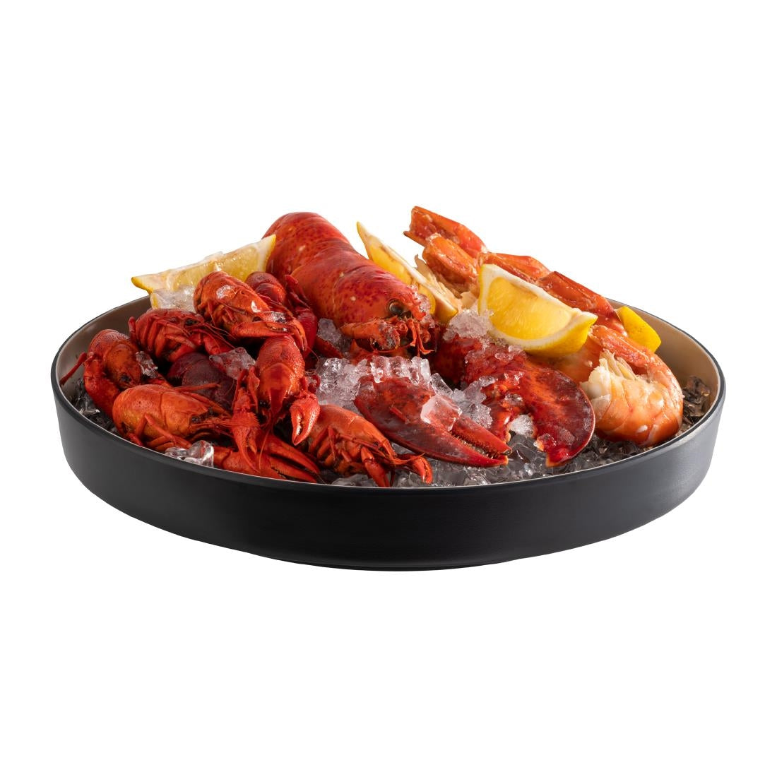 APS Frida Bowls with Drip Trays Insert 330mm (2 Pack)