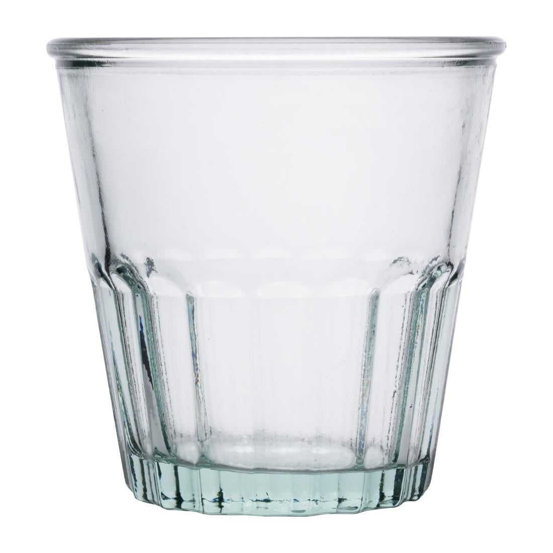 Olympia Recycled Glasses Fluted Rocks Tumblers 250ml (6 Pack)
