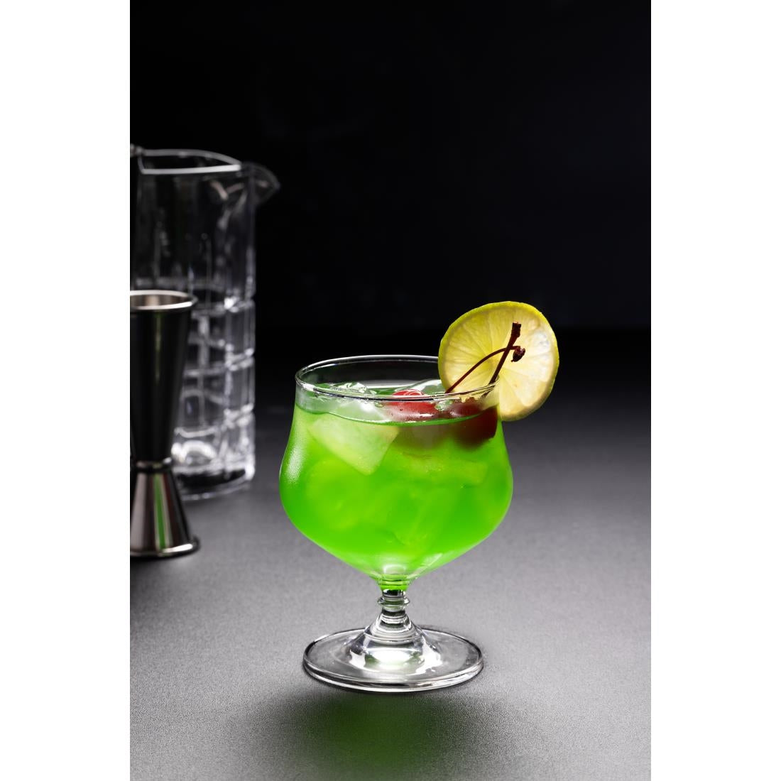 Olympia Lillie Short Stem Goblet Glasses 300ml (6 Pack)