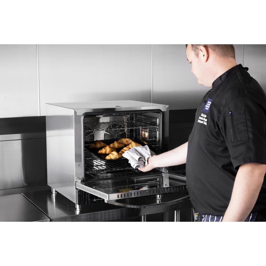 Buffalo Bakery Convection Oven with Steam 66Ltr