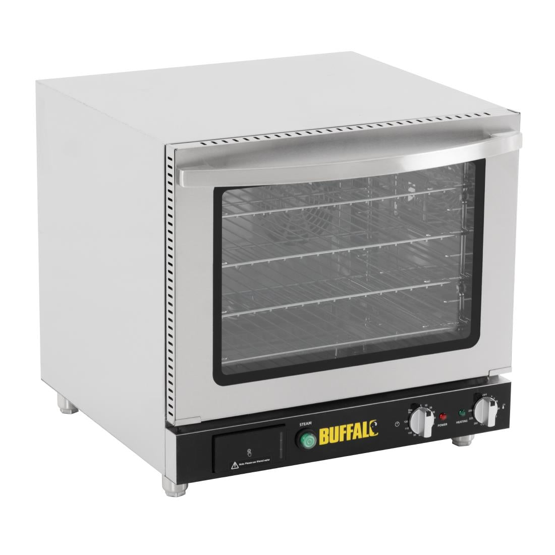 Buffalo Bakery Convection Oven with Steam 66Ltr