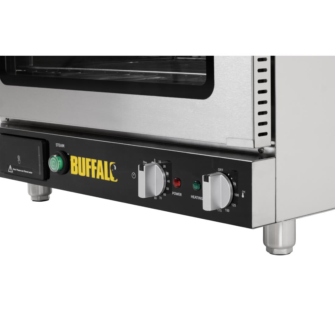 Buffalo Bakery Convection Oven with Steam 66Ltr