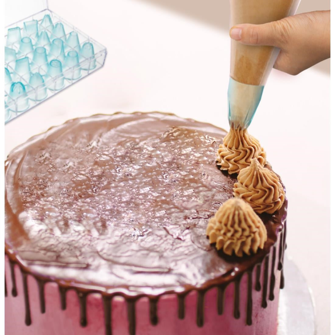Vogue Polycarbonate Cake Decorating Tips ( 24 Pack)