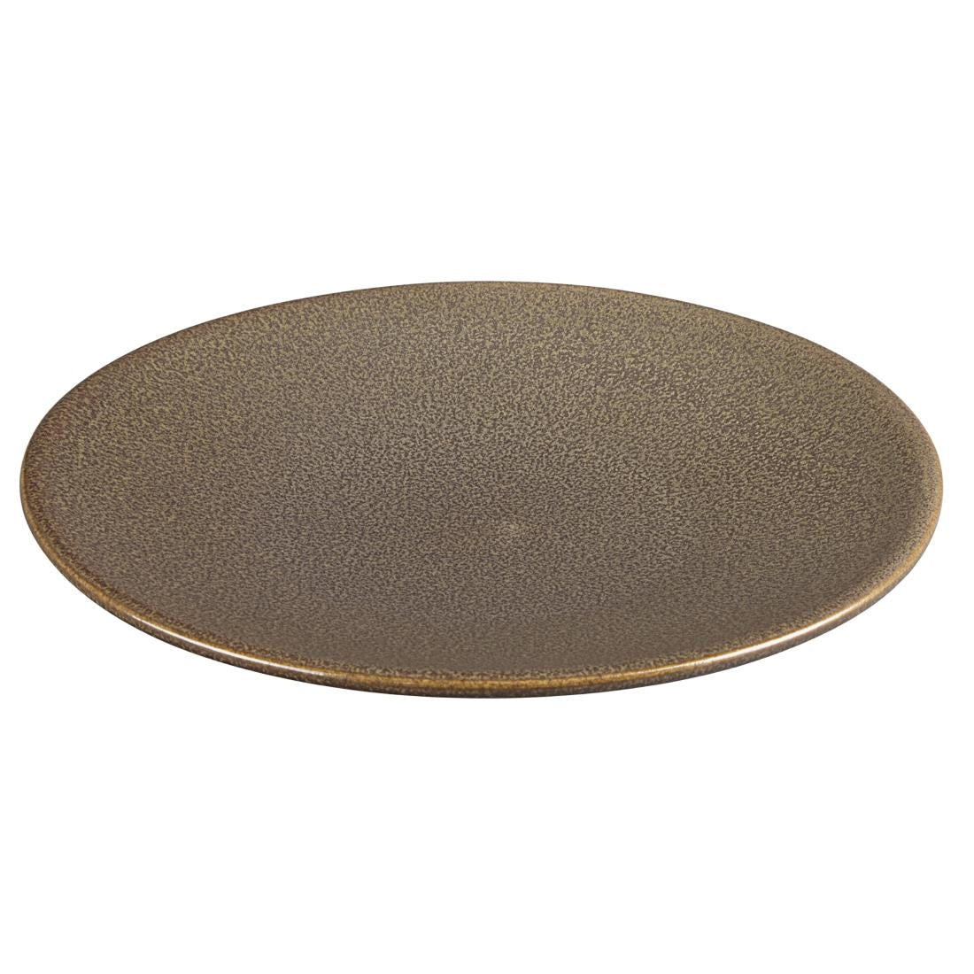 Olympia Ember Coupe Plates Mahogany 180mm (6 Pack)