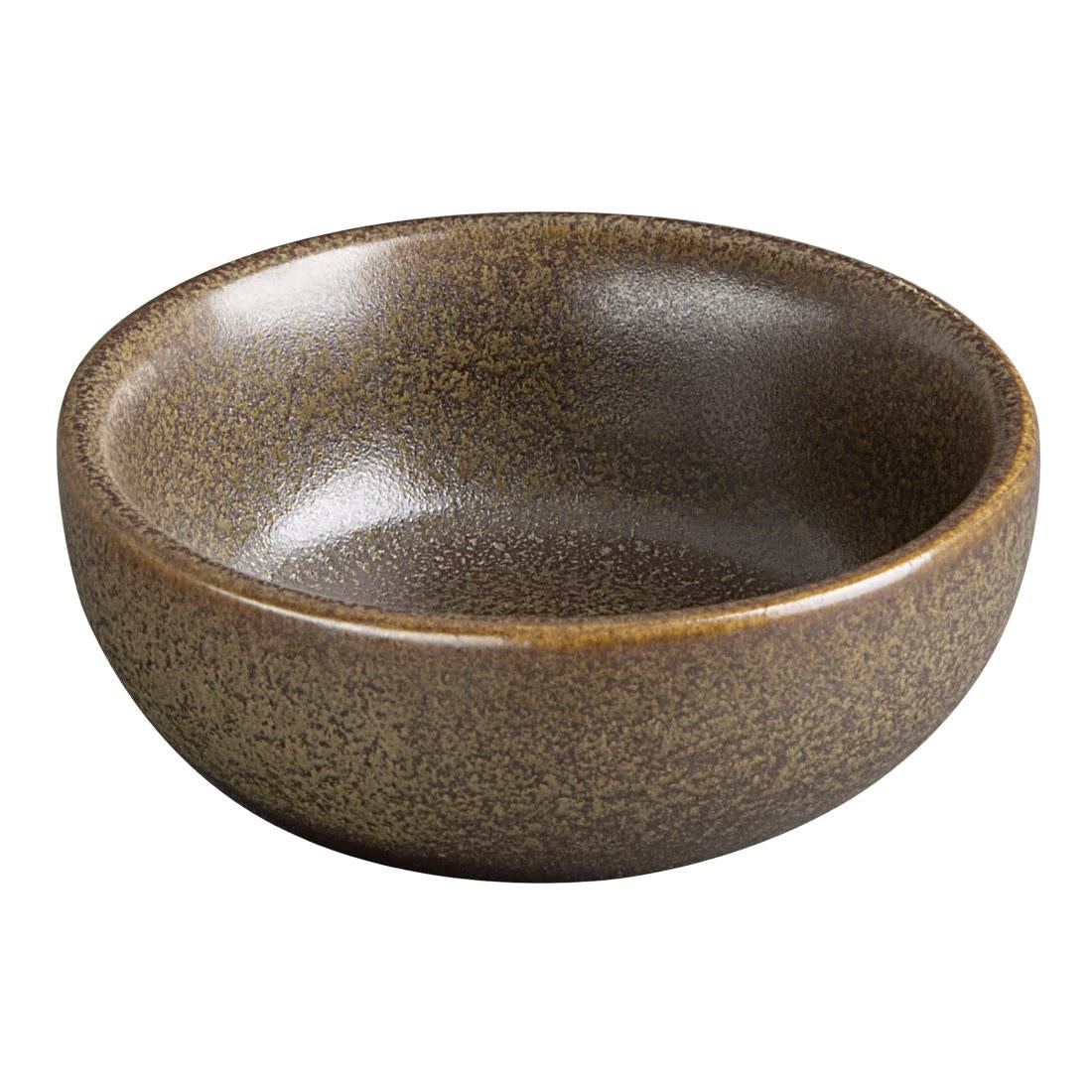 Olympia Ember Dipping Dishes Mahogany 78mm (8 Pack)