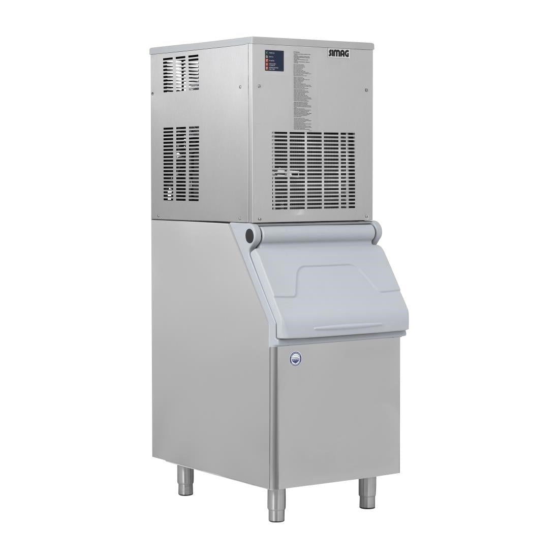 Simag Modular Ice Flaker 600kg with 406kg Storage Bin & Adaptor