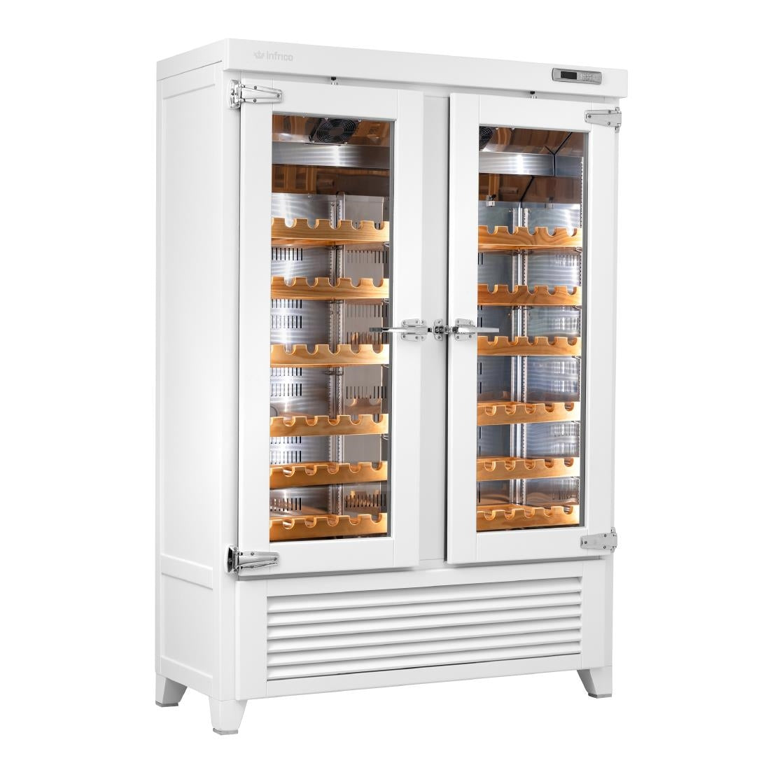 Infrico Upright Double Door Wine Cellar (180 Bottles)