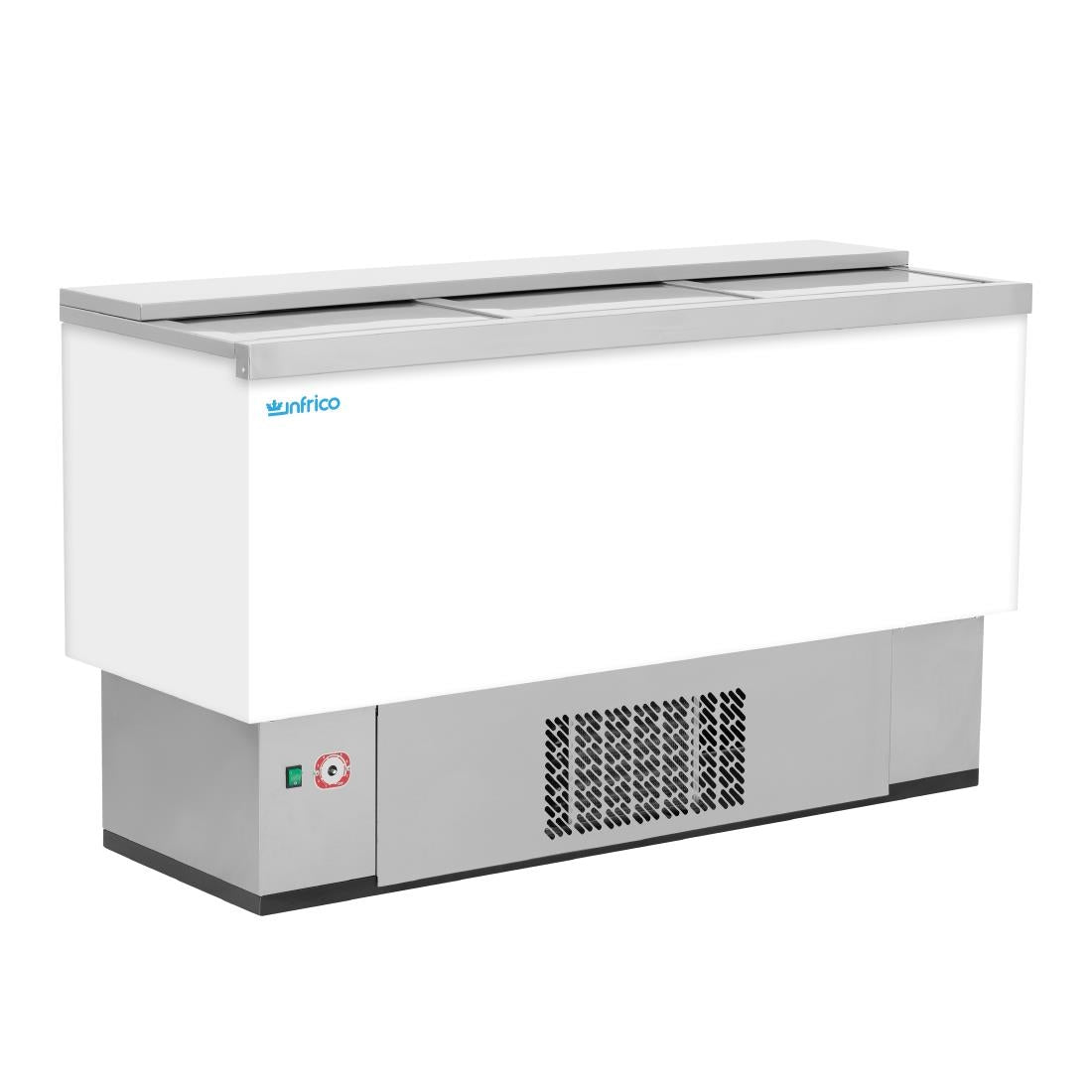 Infrico White Steel Bottle Well 270 IN-EFP1500WH