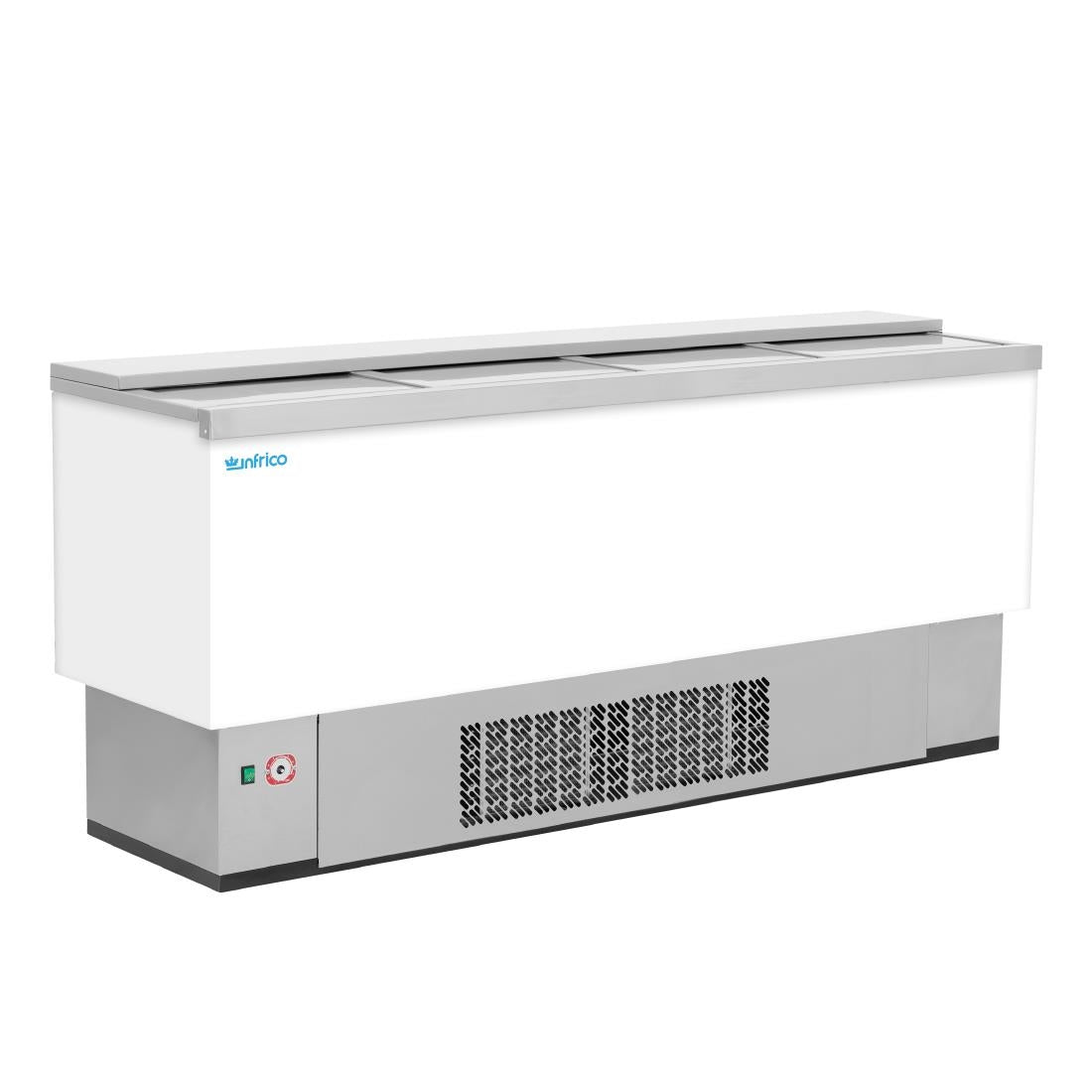 Infrico White Steel Bottle Well 360 IN-EFP2000SWH