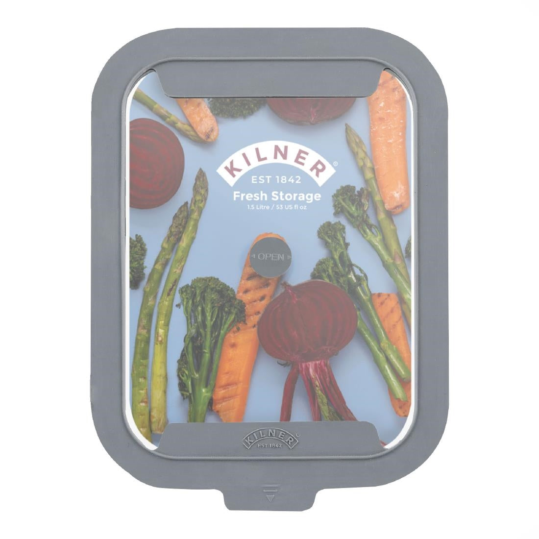 Kilner New Fresh Storage Rectangle Container 1.5Ltr