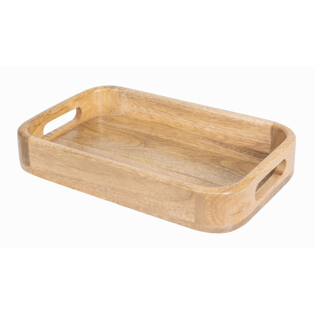 Olympia Mango Wood Deep Sided Rectangular Tray 190x300mm