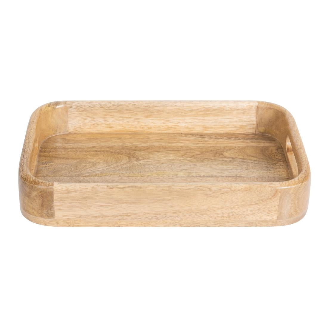 Olympia Mango Wood Deep Sided Rectangular Tray 190x300mm