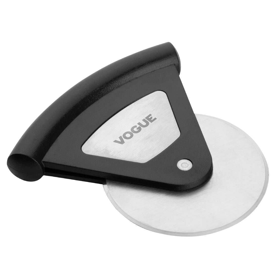 Vogue Stainless Steel Pizza Cutter Black