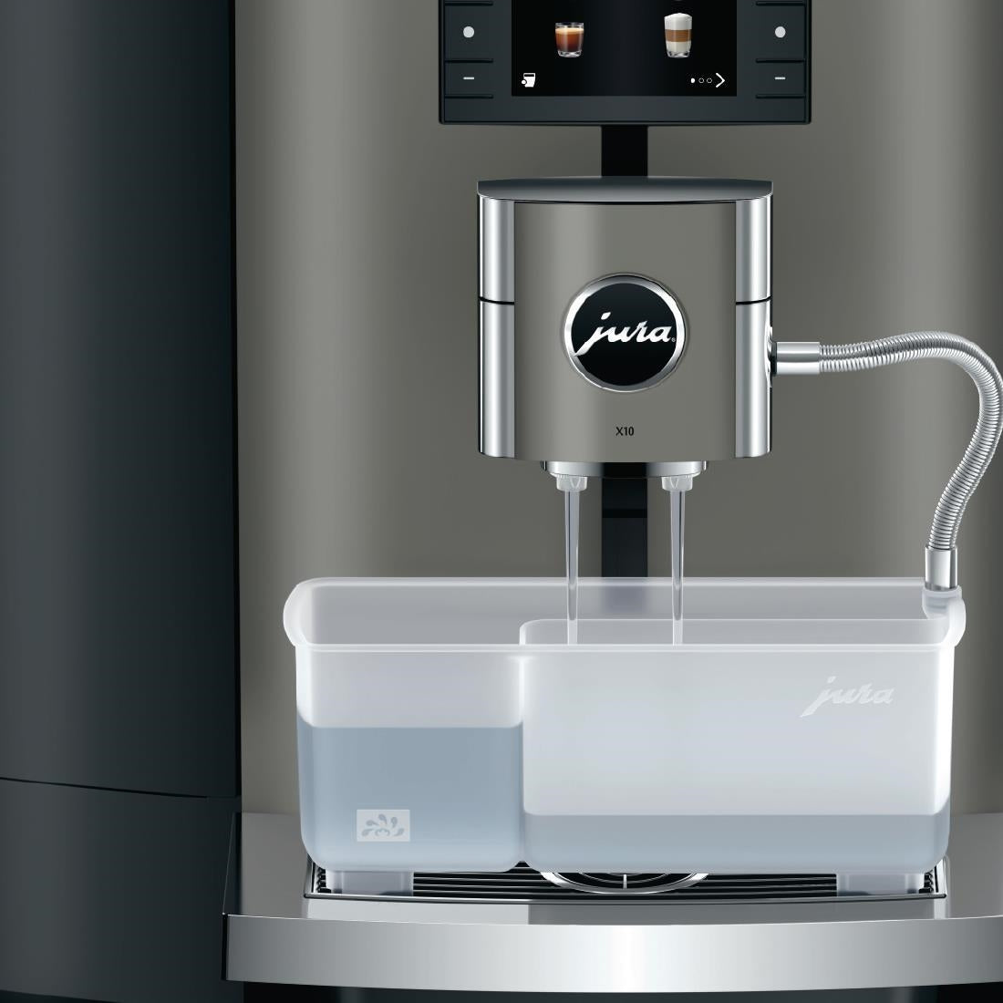 JURA Coffee Machine X10 Dark Inox