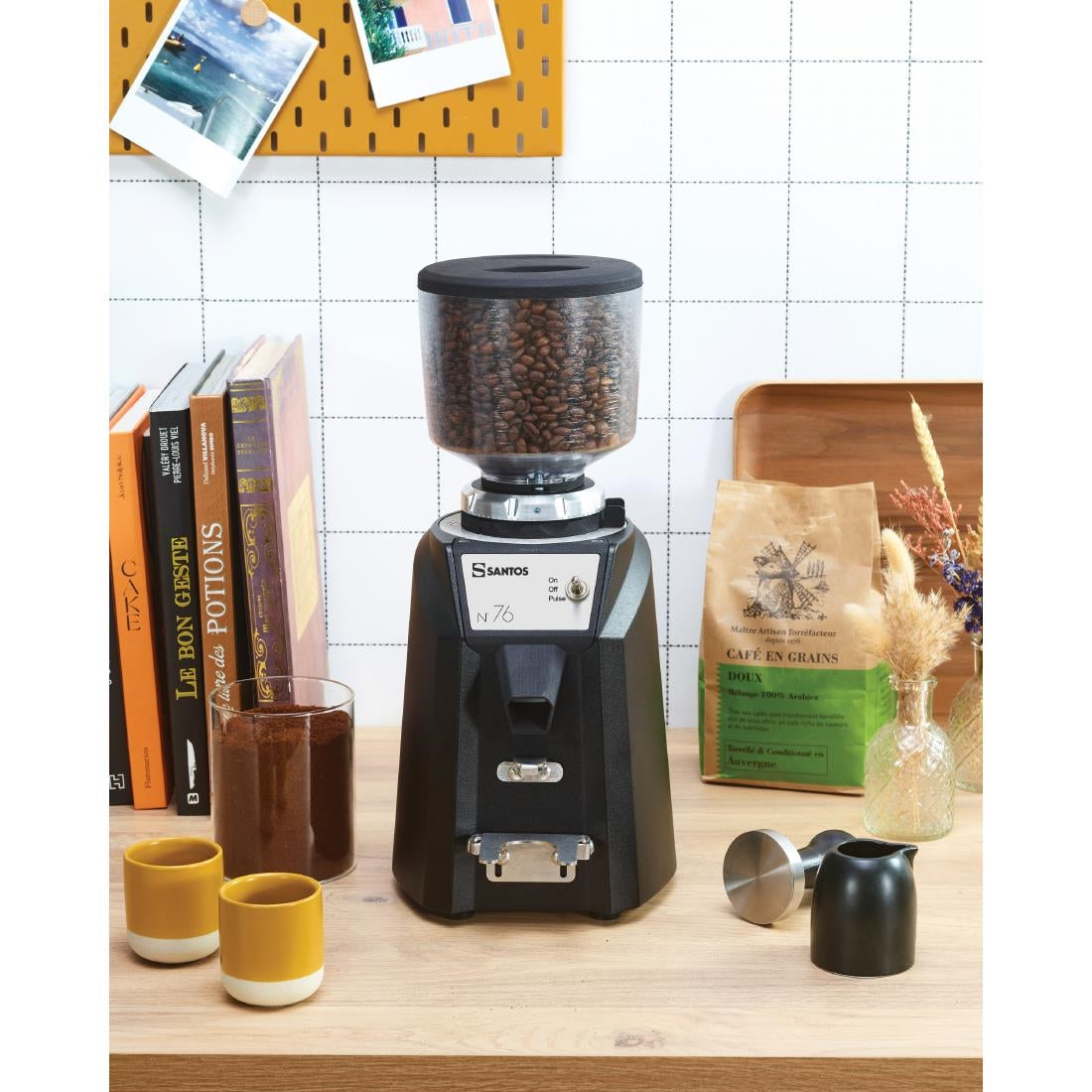 Santos Coffee Grinder Kawa Black