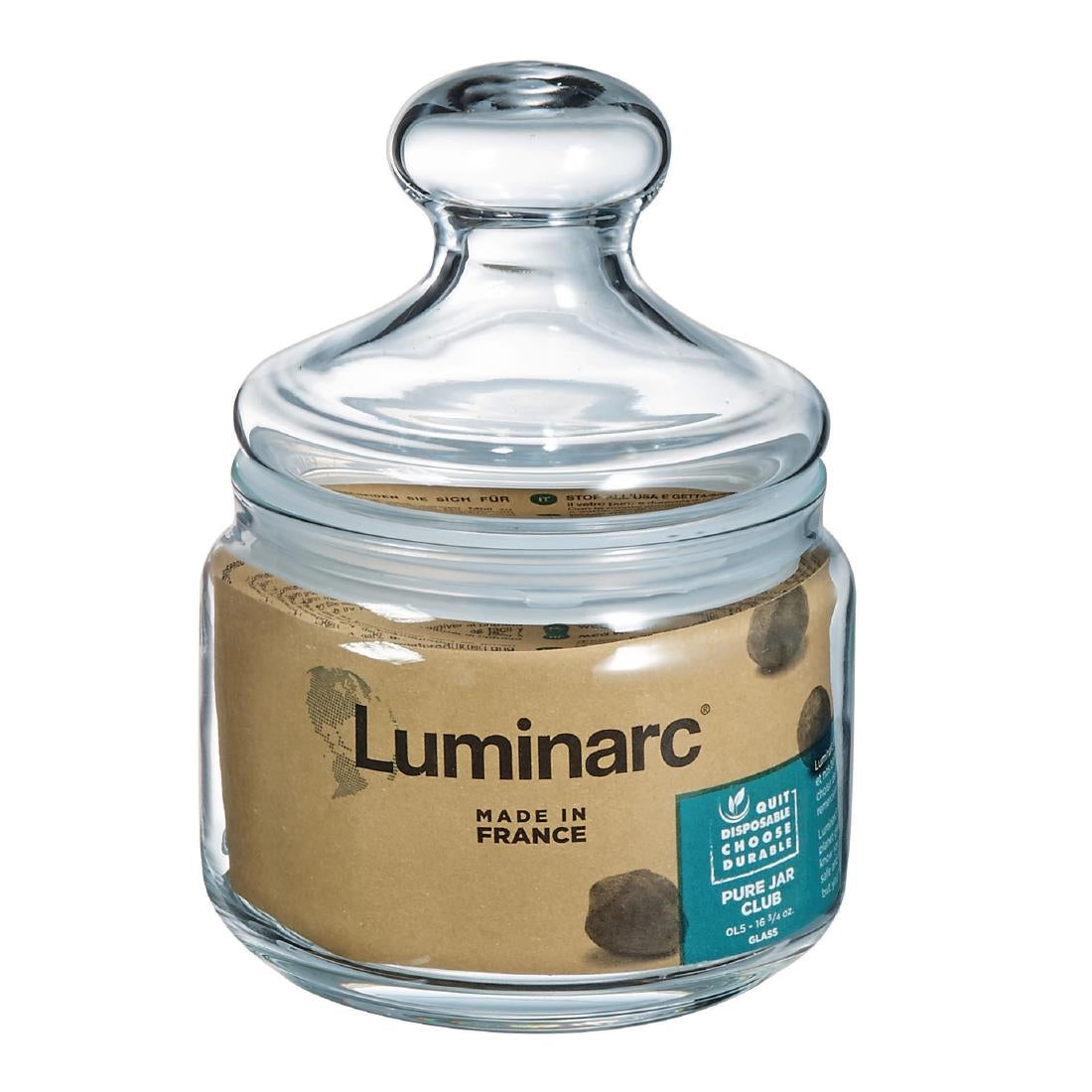 Luminarc Club Jars 500ml (6 Pack)