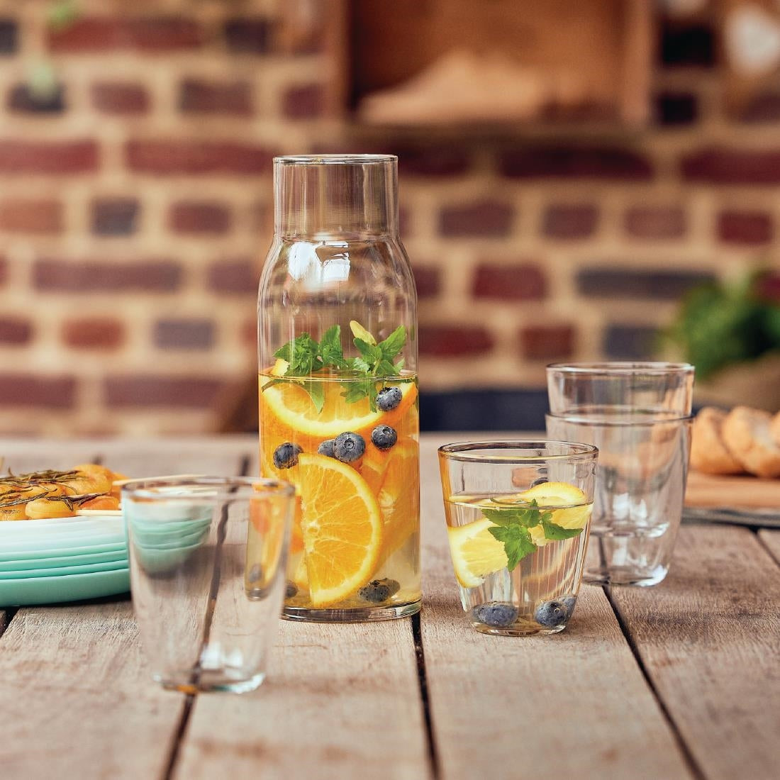 Luminarc Funambule Carafes 1Ltr (6 Pack)