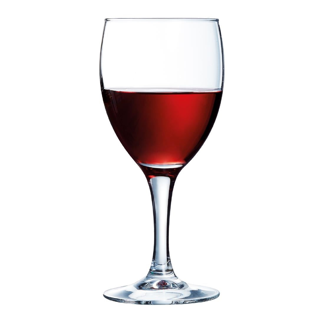 Arcoroc Elegance Wine Glasses 245ml LUKCA-NI at 175ml (12 Pack)