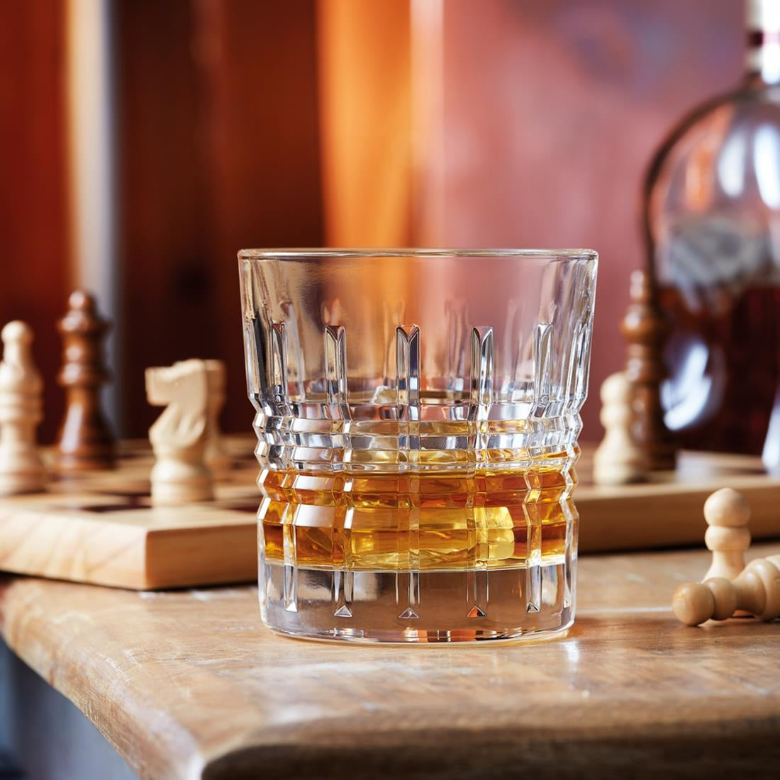 Arcoroc Old Square Old Fashioned Glasses 320ml (12 Pack)