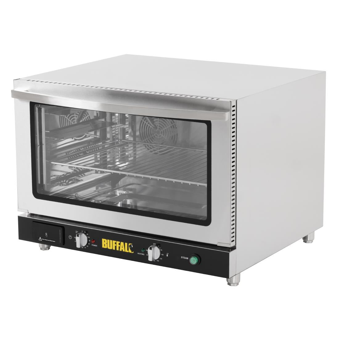 Buffalo Bakery Convection Oven with Steam 100Ltr Three Phase