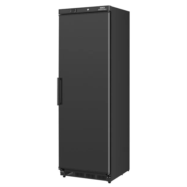 Nisbets Essentials Upright Refrigerator Black 400Ltr