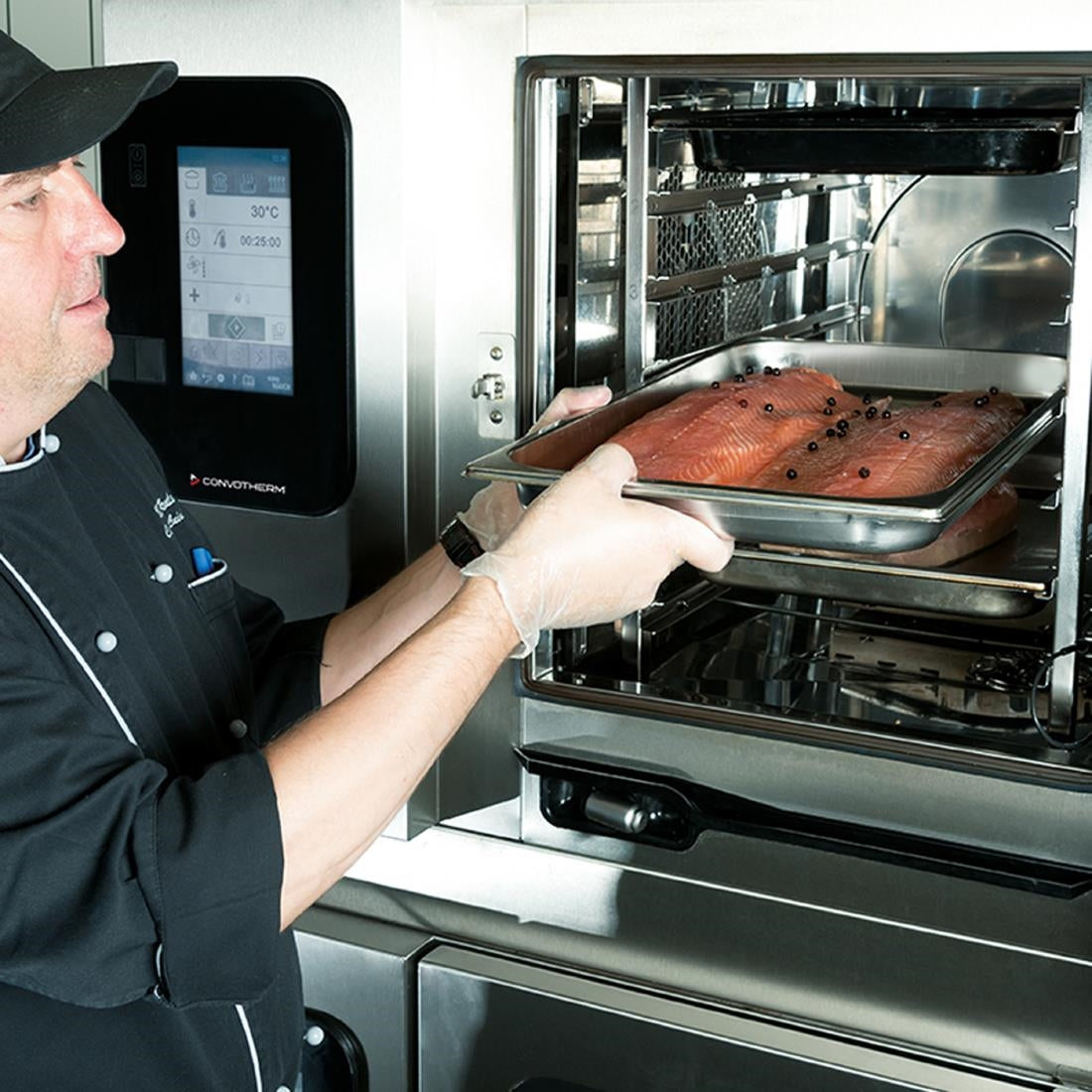 Convotherm Maxx Pro 10.10 EB easyTouch Disappearing Door Combi Oven with ConvoSmoke