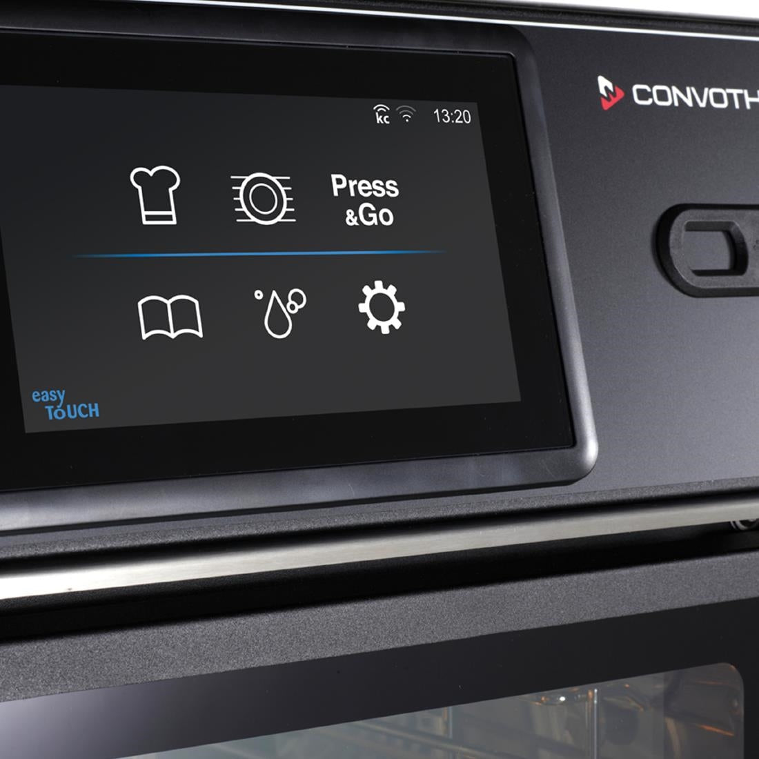 Convotherm Mini Black easyTouch Electric Combi Oven Left Hinged Door 6.06