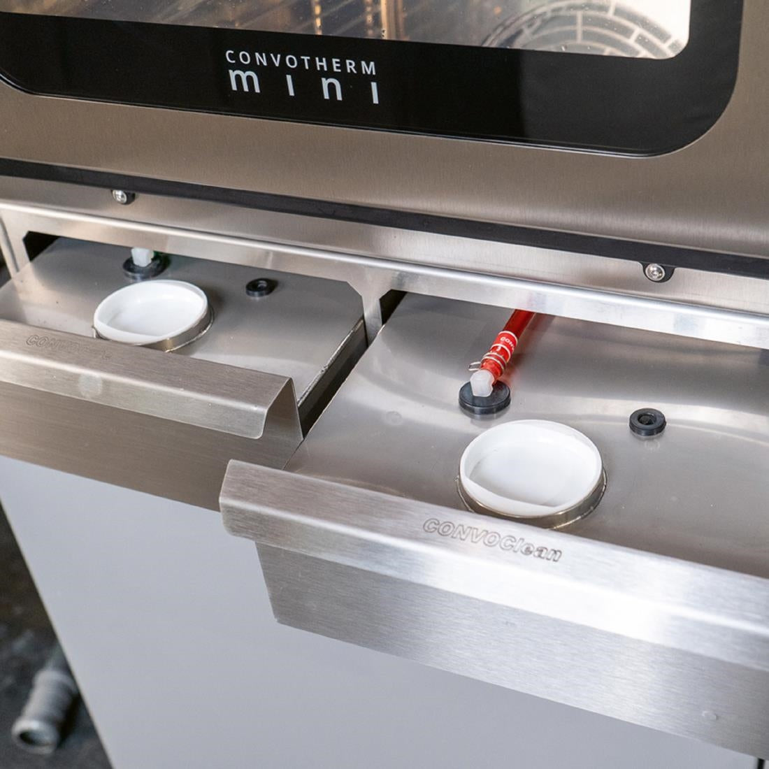 Convotherm Mini Black easyTouch Electric Combi Oven Left Hinged Door 10.10