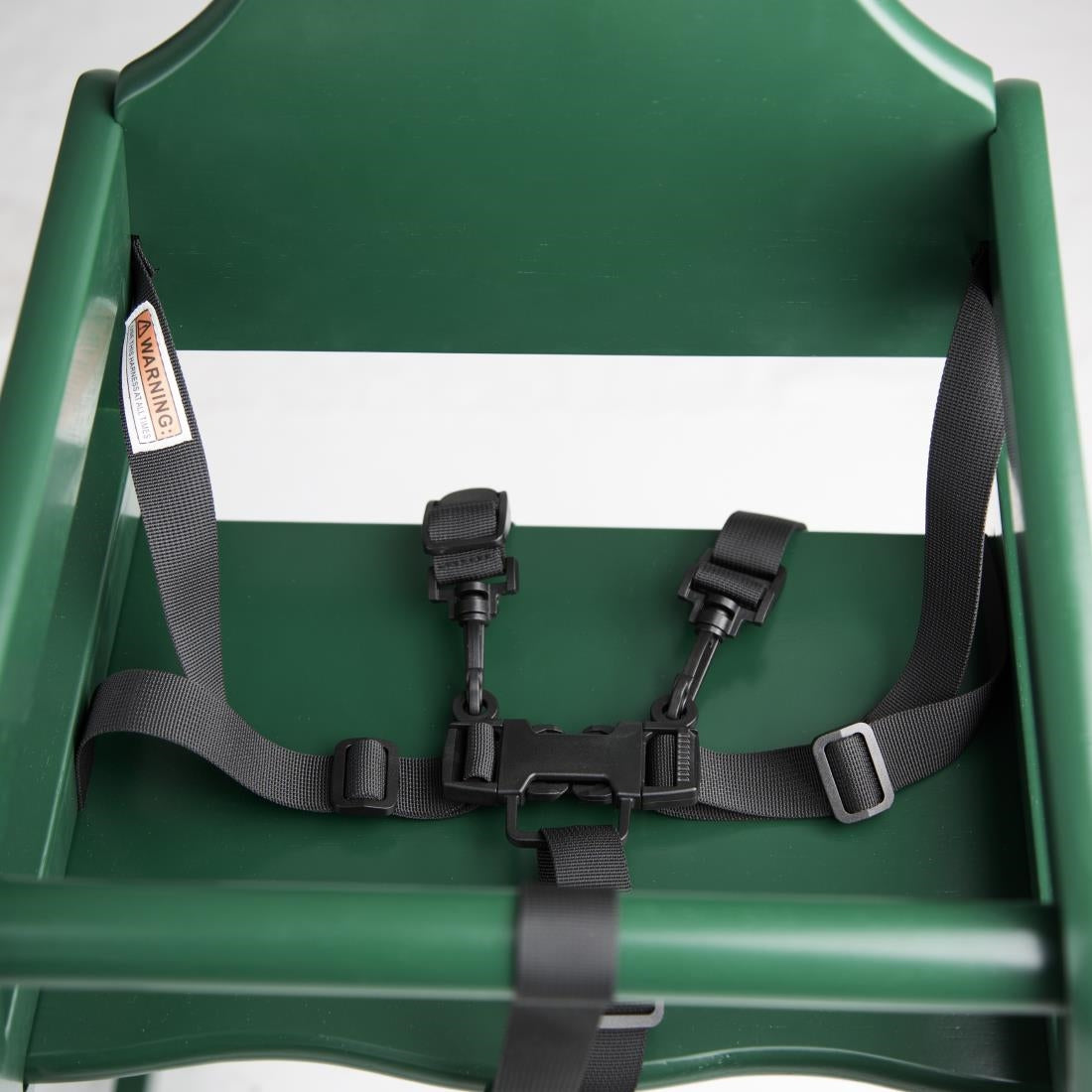 Bolero Wooden Highchair Forest Green