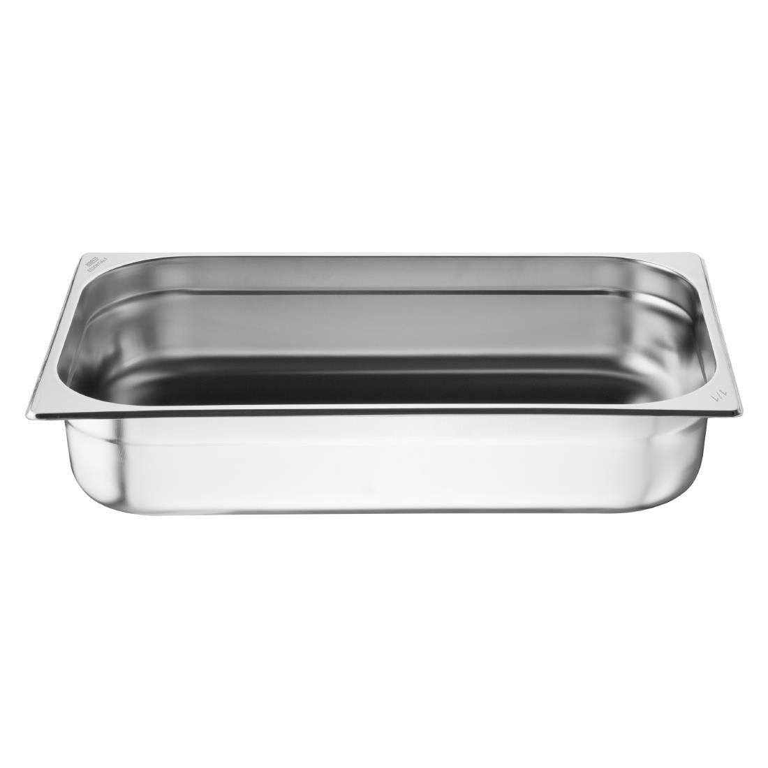 Nisbets Essentials Stainless Steel Gastronorm Tray 1/1 100mm ( 3 Pack)