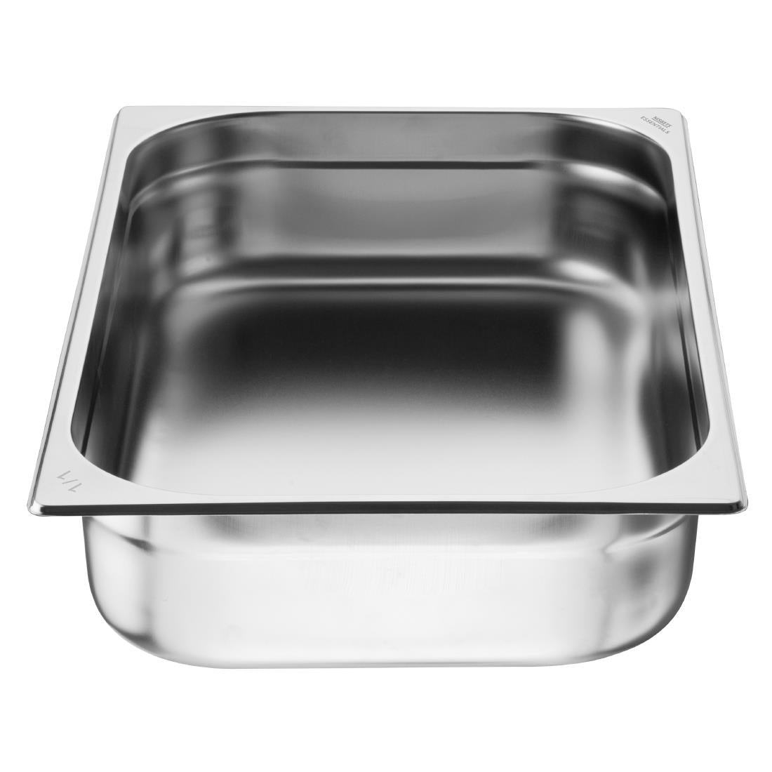 Nisbets Essentials Stainless Steel Gastronorm Tray 1/1 100mm ( 3 Pack)