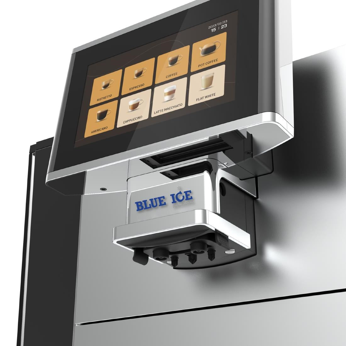 Blue Ice Azzuri Grande N Fully Automatic Bean To Cup Coffee Machine