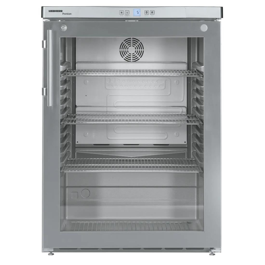 Liebherr FKUV 1663 Glass Door Undercounter Fridge 141Ltr