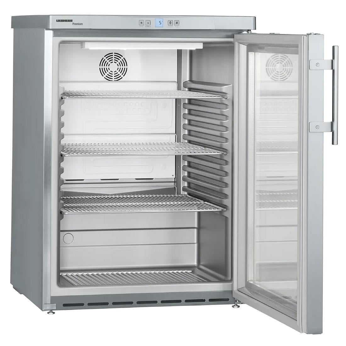 Liebherr FKUV 1663 Glass Door Undercounter Fridge 141Ltr