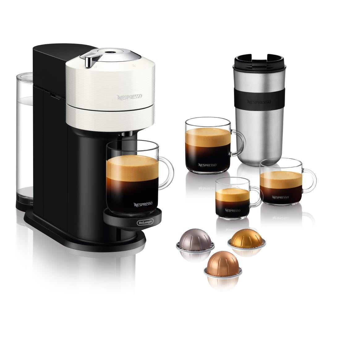 Nespresso VertuoNext by De'Longhi White ENV120.W