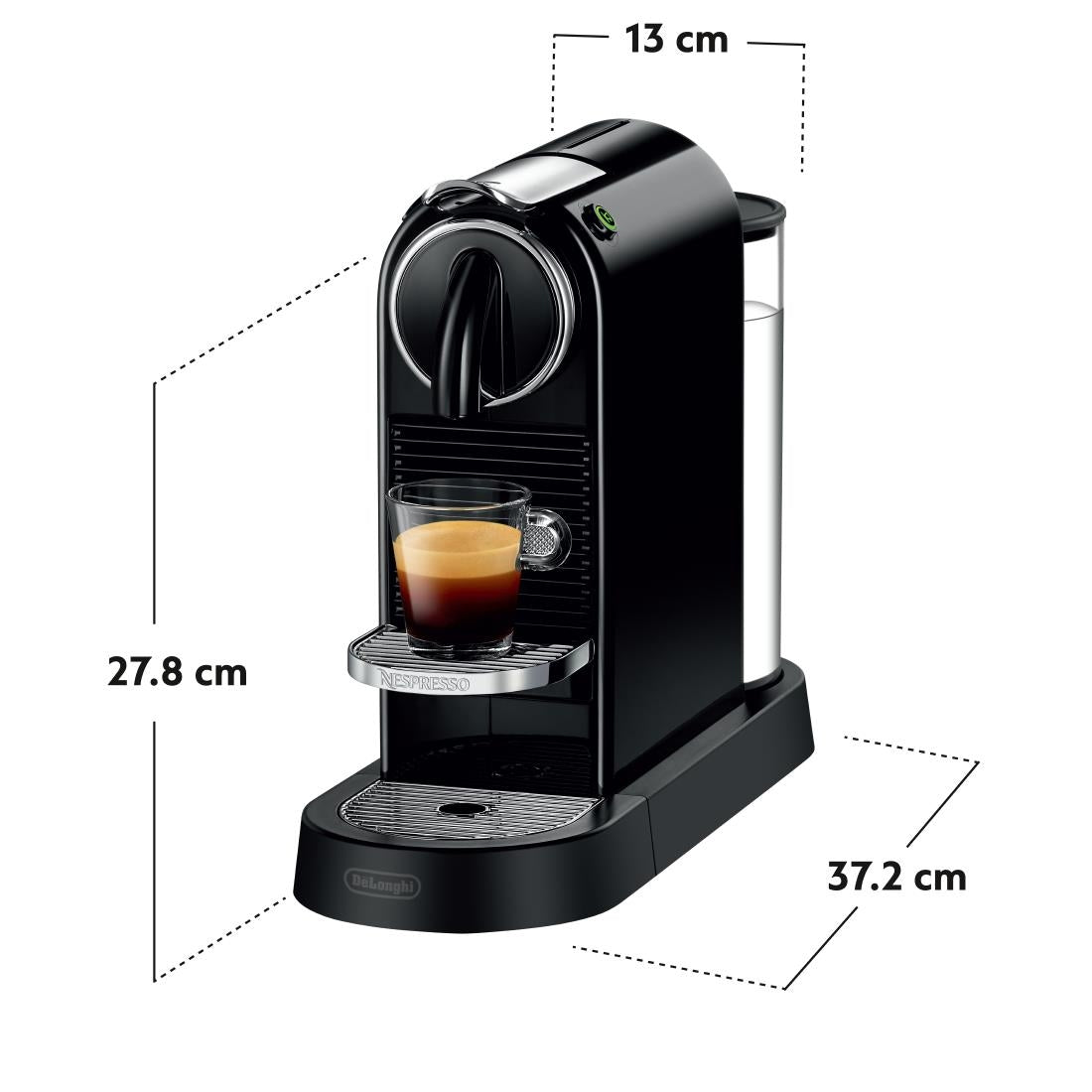 Nespresso CitiZ by De'Longhi Black EN167.B