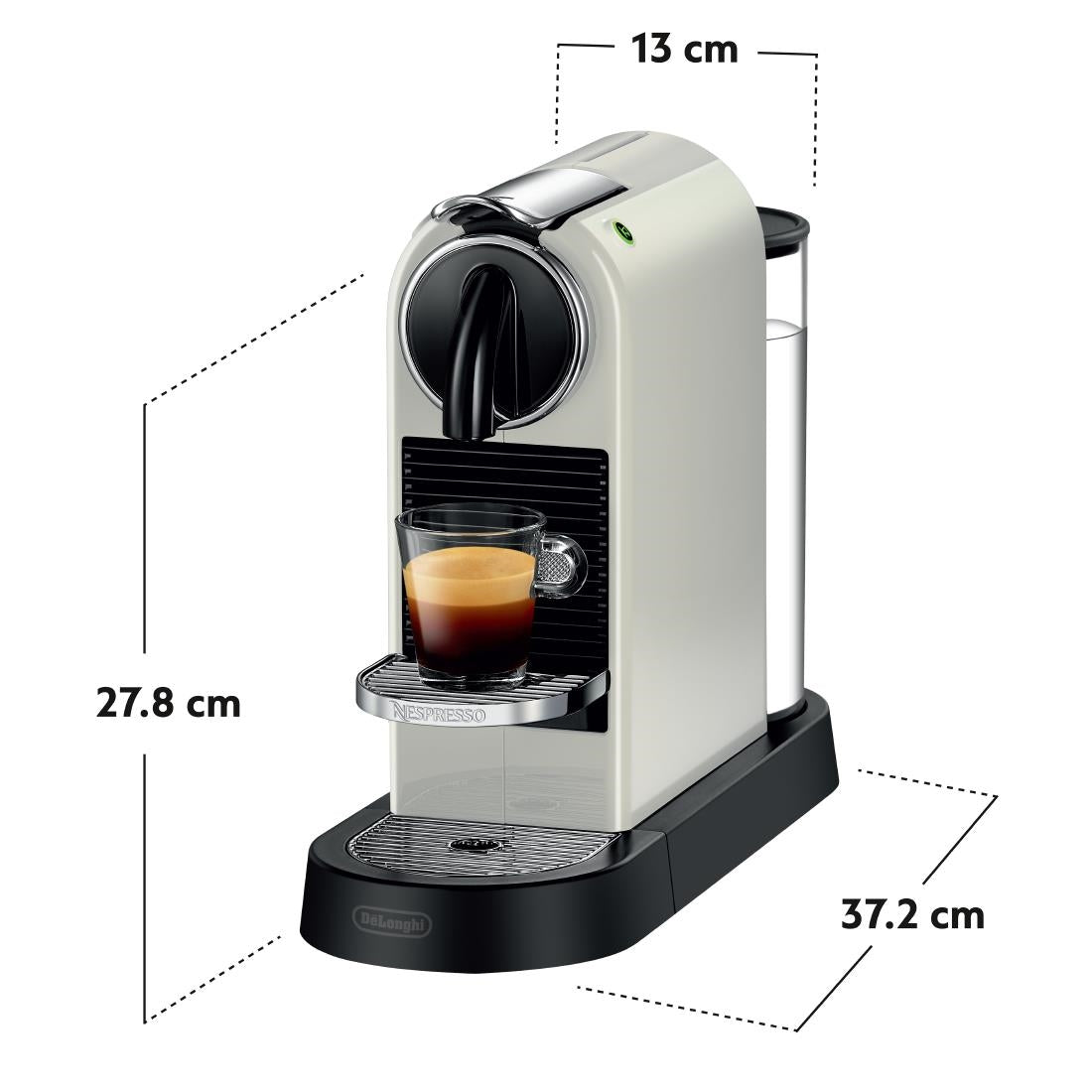 Nespresso CitiZ by De'Longhi White EN167.W