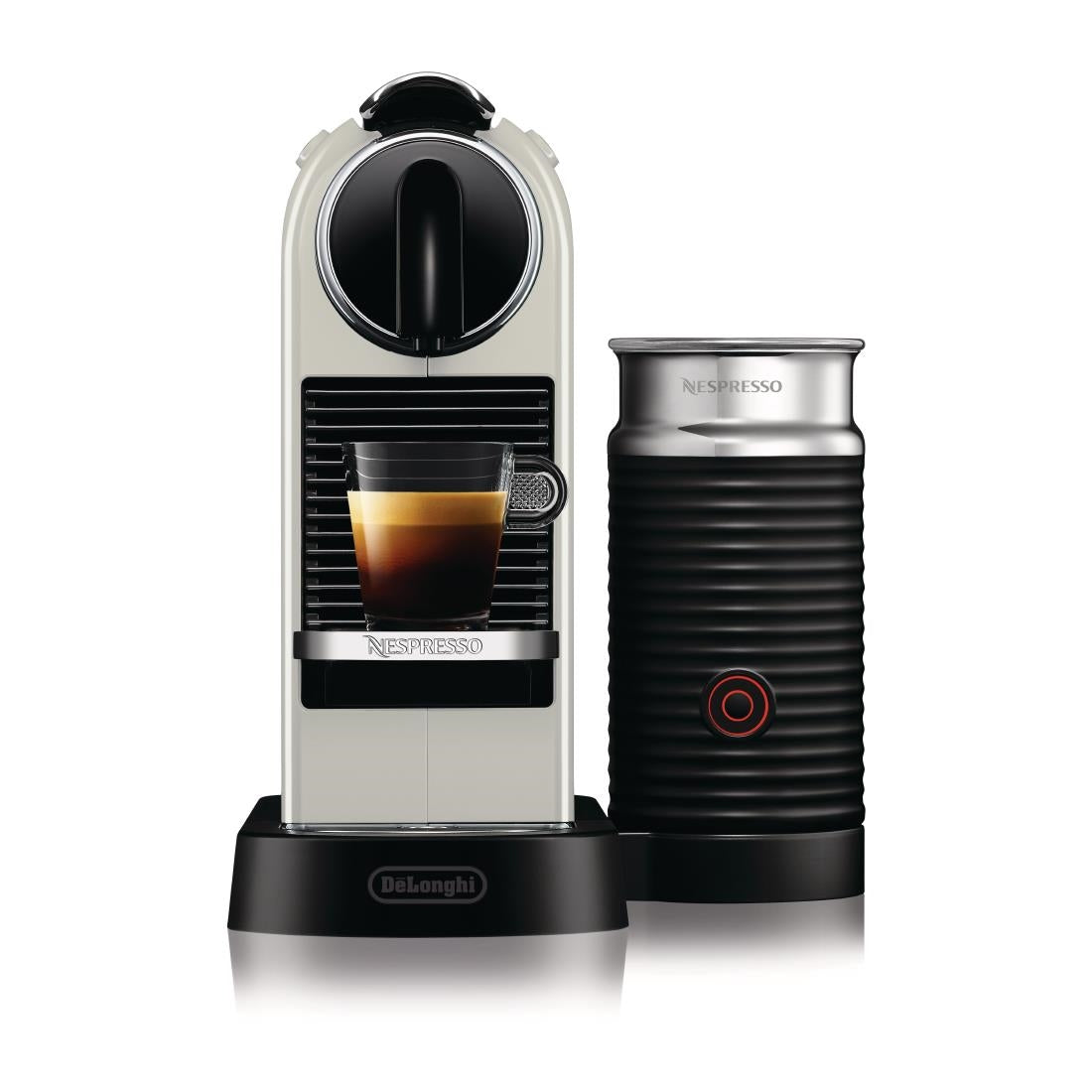 Nespresso CitiZ by De'Longhi & Aeroccino3 Milk Frother White EN267.WAE