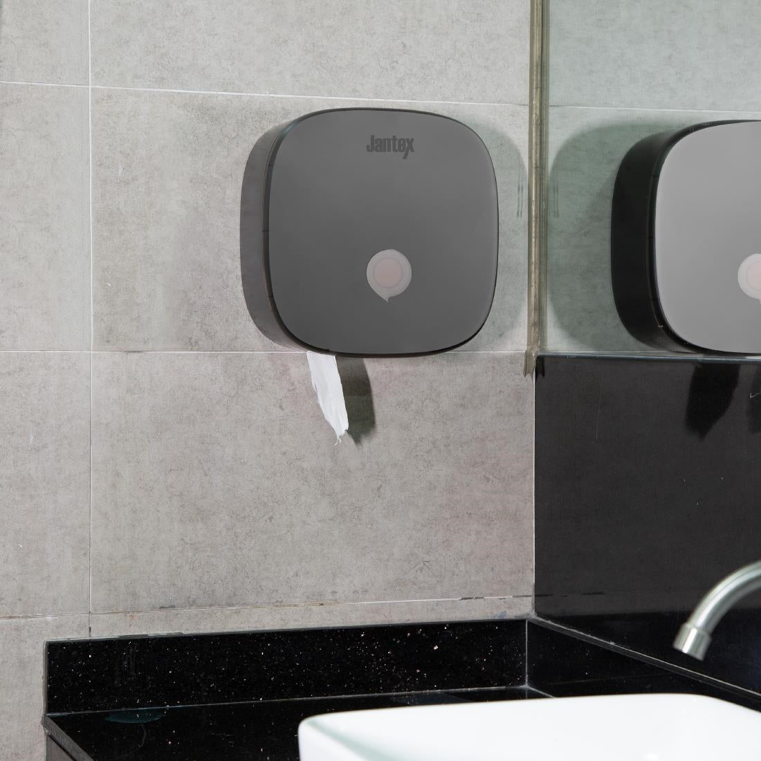 Jantex Jumbo Roll Dispenser Black