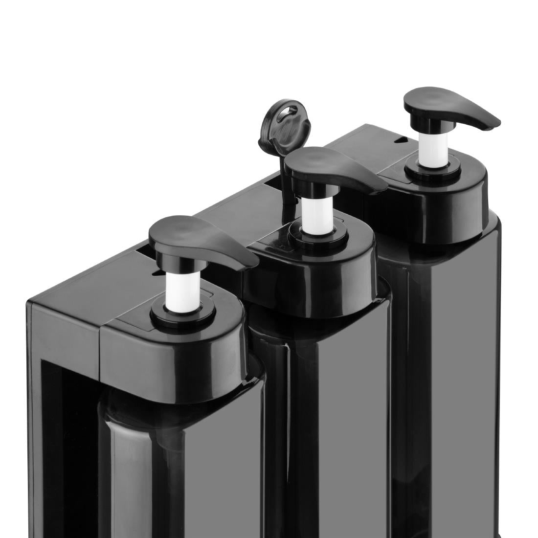 Nisbets Essentials Triple Shower Pump Dispenser