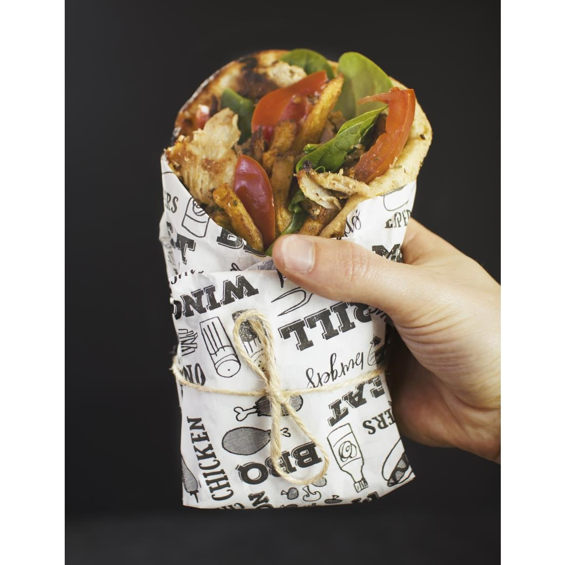 Vegware Greaseproof Sheets Grill 400x300mm (1000 Pack)