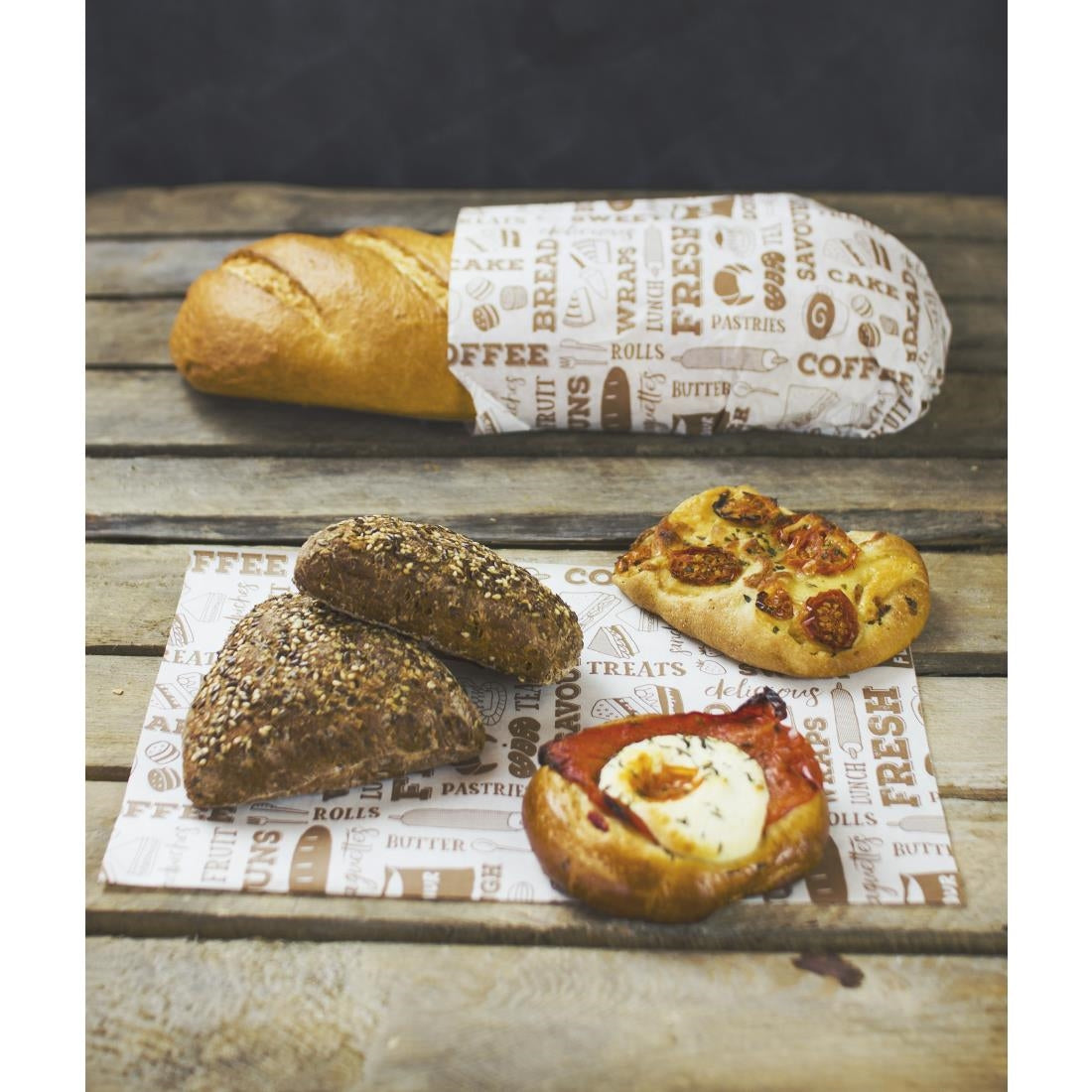 Vegware Greaseproof Sheets Bakery 400x300mm (1000 Pack)